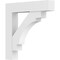 Ekena Millwork Standard Merced Architectural Grade PVC Bracket with Block Ends, 5"W x 36"D x 36"H BKTP05X36X36MRC05 - alternate 1